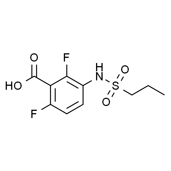 2,6-Difluoro-3-(propylsulfonamido)benzoic acid