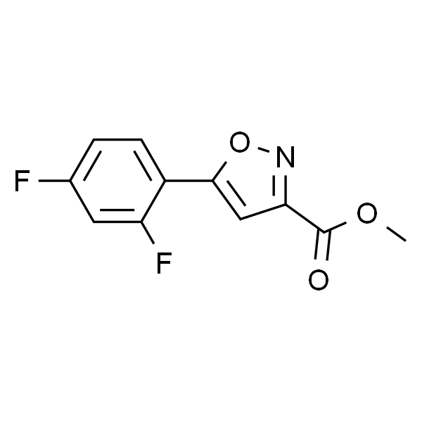 Methyl 5-(2，4-Difluorophenyl)isoxazole-3-carboxylate