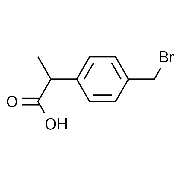 2-[4-(Bromomethyl)phenyl]propionic acid