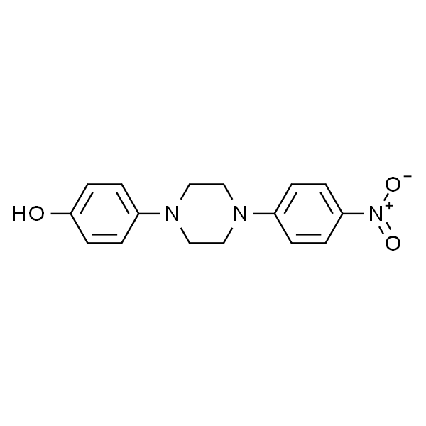 4-(4-(4-Nitrophenyl)-1-piperazinyl)phenol