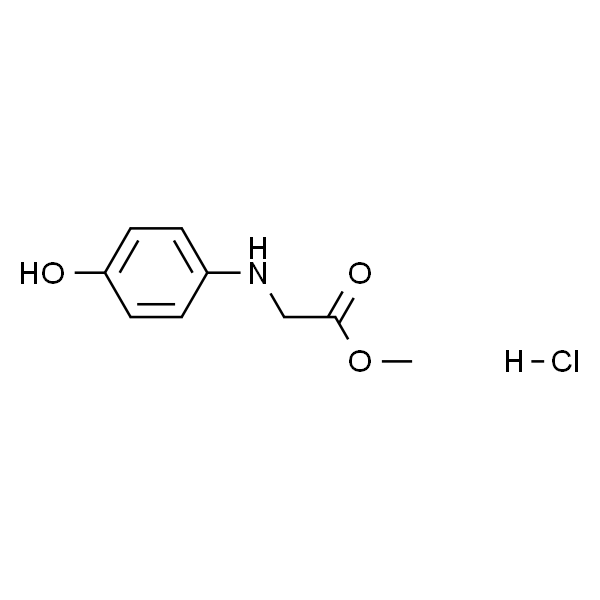 Methyl 2-((4-hydroxyphenyl)amino)acetate hydrochloride