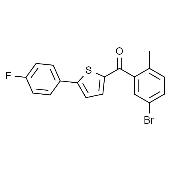 2-(5-Bromo-2-methylbenzoyl)-5-(4-fluorophenyl)thiophene