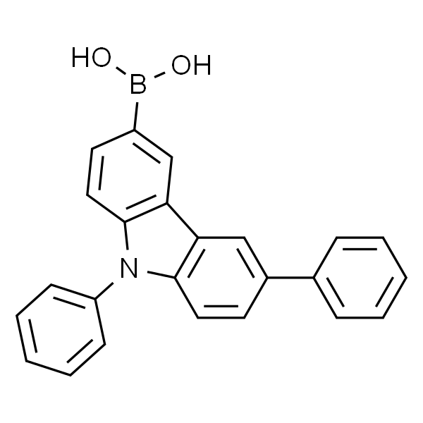 6，9-Diphenyl-9H-carbazol-3-yl-3-boronic acid