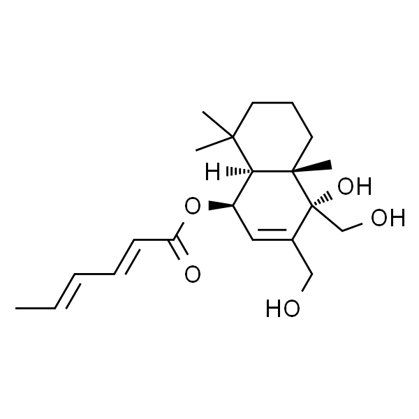 6β-(Hexa-2,4-dienoyloxy)-9α,12-dihydroxydrimenol