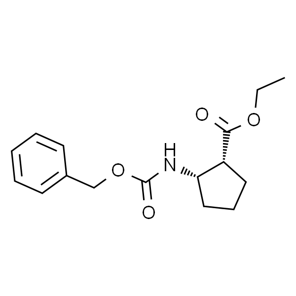 Ethyl (1R，2S)-2-(Cbz-amino)cyclopentanecarboxylate