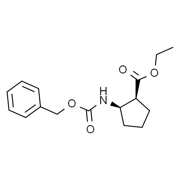 Ethyl (1S，2R)-2-(Cbz-amino)cyclopentanecarboxylate