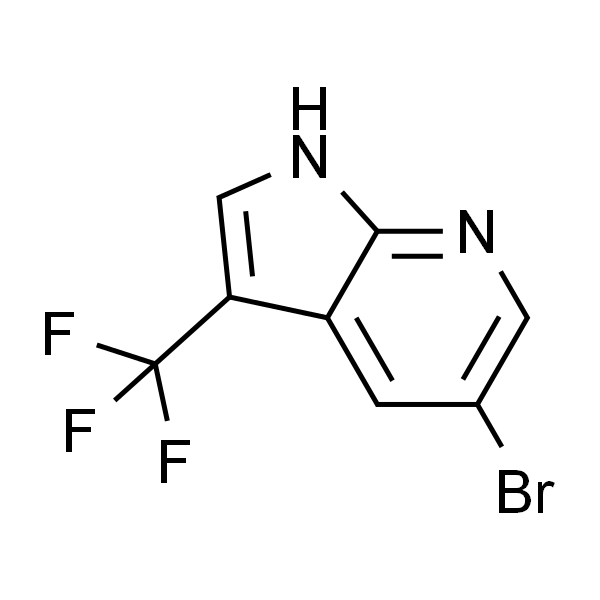 5-Bromo-3-(trifluoromethyl)-1H-pyrrolo[2，3-b]pyridine