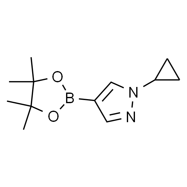 1-Cyclopropyl-4-(4，4，5，5-tetramethyl-1，3，2-dioxaborolan-2-yl)-1H-pyrazole
