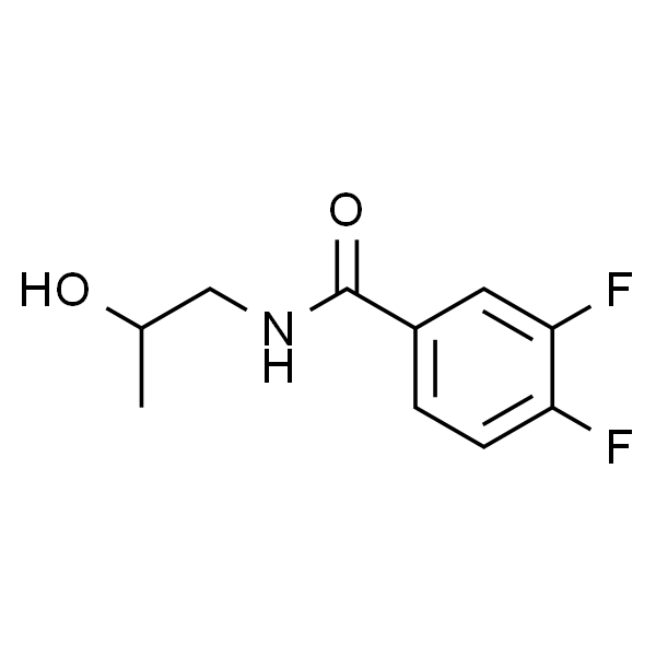 3，4-Difluoro-N-(2-hydroxypropyl)benzamide