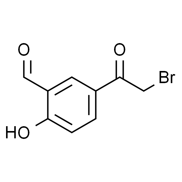 5-(2-Bromoacetyl)-2-hydroxybenzaldehyde