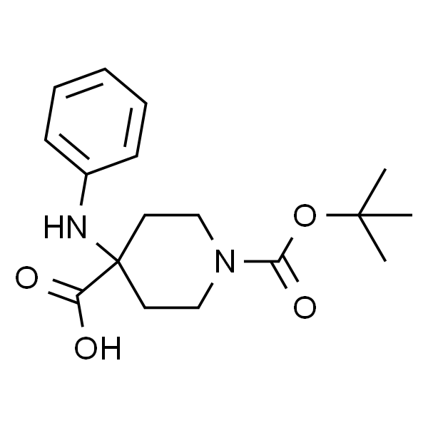 4-anilino-1-tert-butoxycarbonyl-piperidine-4-carboxylic acid