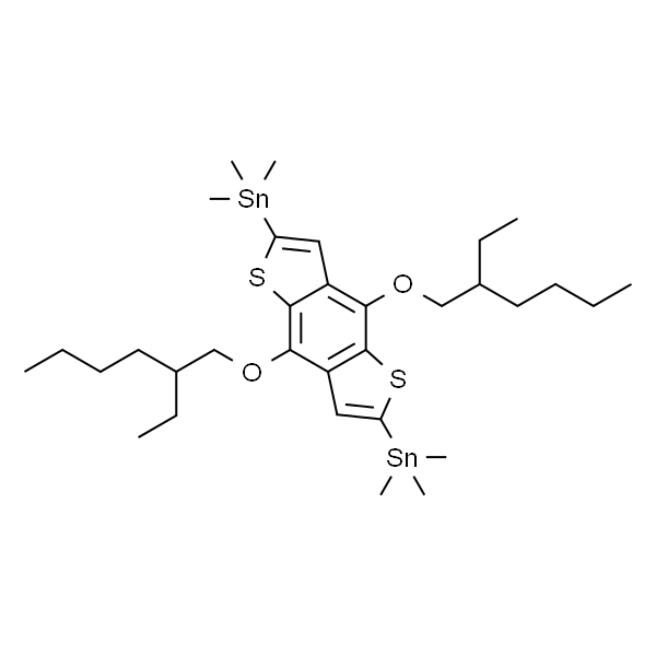 4，8-Bis[(2-ethylhexyl)oxy]-2，6-bis(trimethylstannyl)benzo[1，2-b:4，5-b']dithiophene
