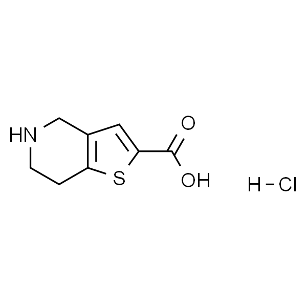 4，5，6，7-Tetrahydrothieno[3，2-c]pyridine-2-carboxylic acid hydrochloride