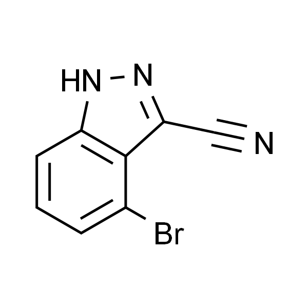 4-Bromo-3-cyano-1H indazole
