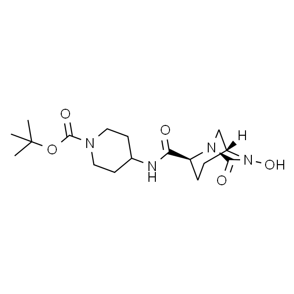 tert-Butyl 4-((1R,2S,5R)-6-hydroxy-7-oxo-1,6-diazabicyclo[3.2.1]octane-2-carboxamido)piperidine-1-carboxylate