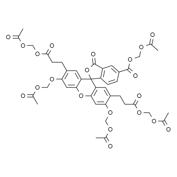 2′,7′-Bis(2-carboxyethyl)-5(6)-carboxyfluorescein acetoxymet