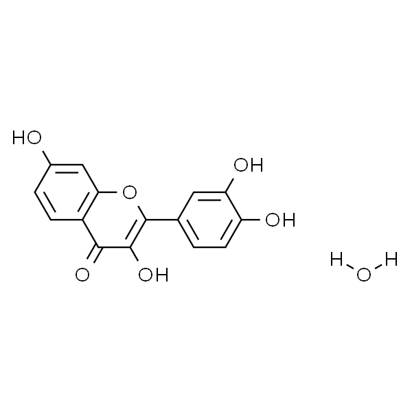 2-(3，4-Dihydroxyphenyl)-3，7-dihydroxy-4H-chromen-4-one hydrate