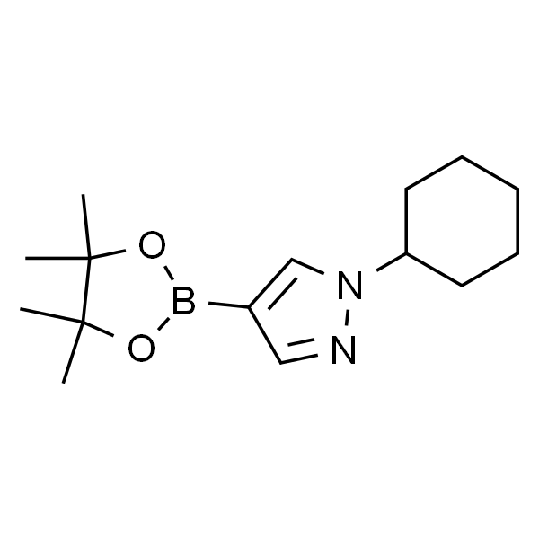 1-Cyclohexyl-4-(4，4，5，5-tetramethyl-1，3，2-dioxaborolan-2-yl)-1H-pyrazole
