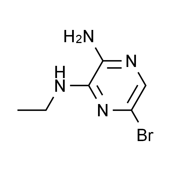 2-Amino-5-bromo-3-(ethylamino)pyrazine