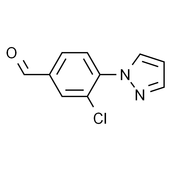 3-Chloro-4-(1-pyrazolyl)benzaldehyde