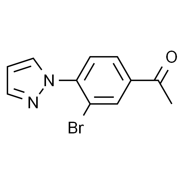 3’-Bromo-4’-(1-pyrazolyl)acetophenone