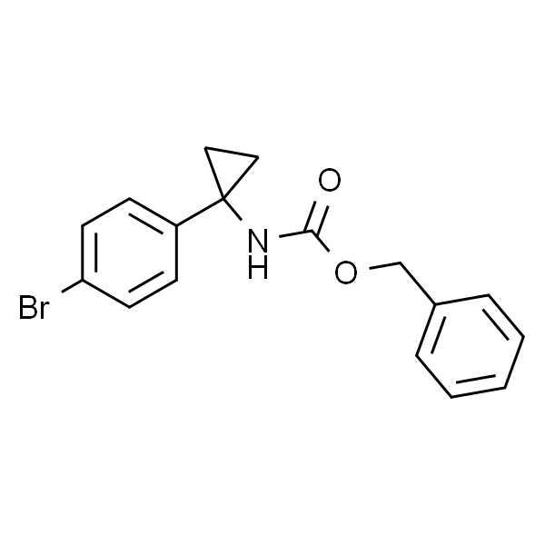 BENZYL (1-(4-BROMOPHENYL)CYCLOPROPYL)CARBAMATE