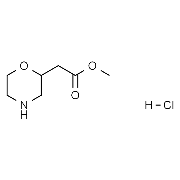 METHYL 2-(MORPHOLIN-2-YL)ACETATE HCL