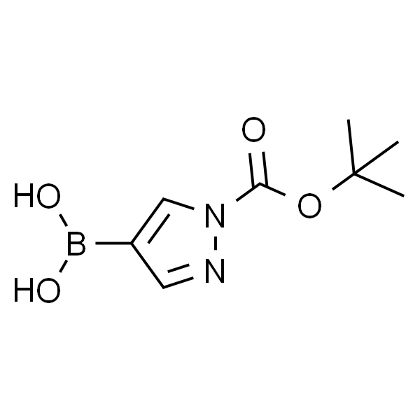 (1-{[(2-Methyl-2-propanyl)oxy]carbonyl}-1H-pyrazol-4-yl)boronic a cid