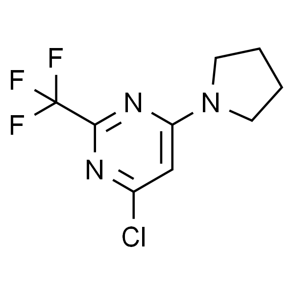 4-Chloro-6-(pyrrolidin-1-yl)-2-(trifluoromethyl)pyrimidine