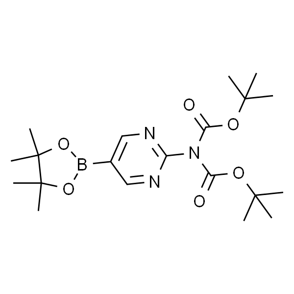 Imidodicarbonic acid, 2-[5-(4,4,5,5-tetramethyl-1,3,2-dioxaborolan-2-yl)-2-pyrimidinyl]-, 1,3-bis(1,1-dimethylethyl) ester