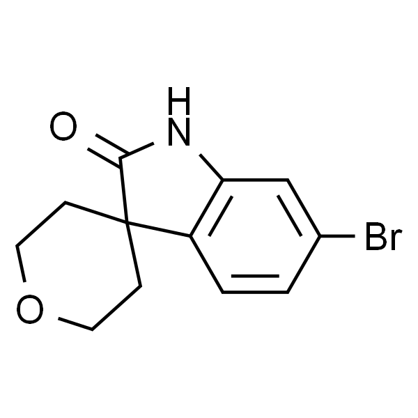 6-Bromo-2'，3'，5'，6'-tetrahydrospiro[indoline-3，4'-pyran]-2-one