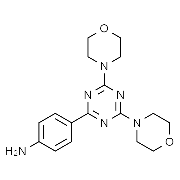 4-(4,6-Dimorpholino-1,3,5-triazin-2-yl)aniline
