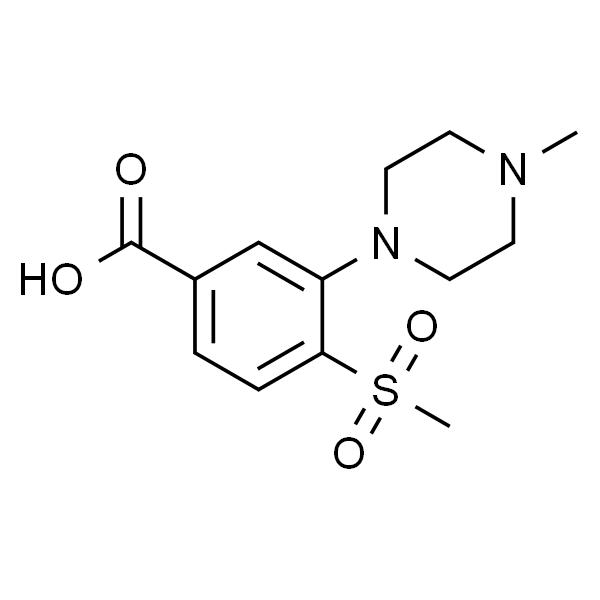 3-(4-Methyl-1-piperazinyl)-4-(methylsulfonyl)benzoic Acid