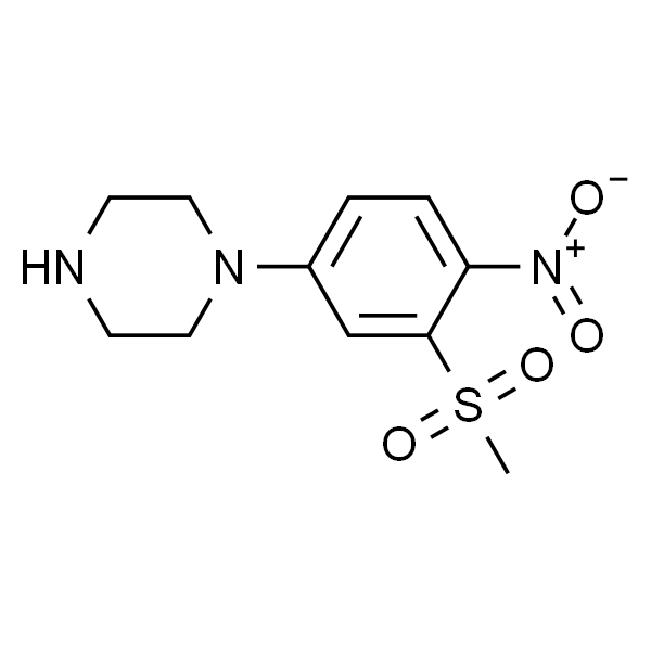 N-(3-Methylsulphonyl-4-nitrophenyl)piperazine