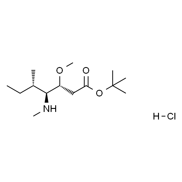 (3R,4S,5S)-tert-Butyl 3-methoxy-5-methyl-4-(methylamino)heptanoate hydrochloride...