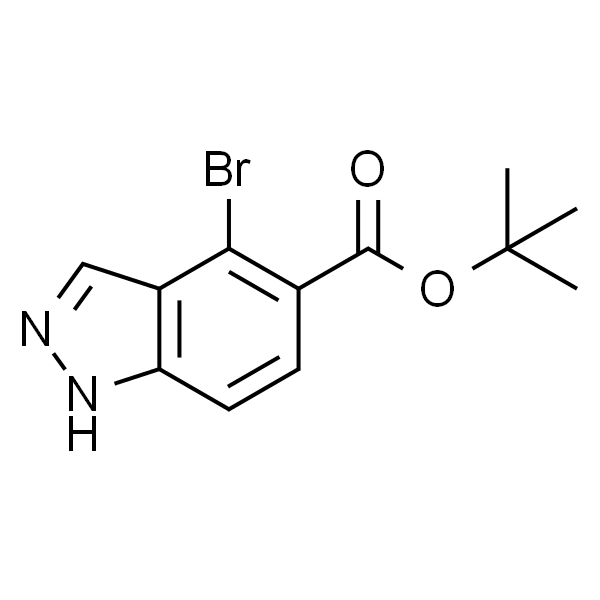 4-BroMo-1H-indazol-5-carboxylic acid tert-butyl ester