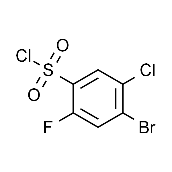 4-Bromo-5-chloro-2-fluorobenzene-1-sulfonyl chloride