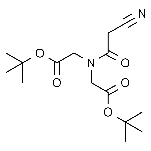 Di-tert-butyl 2,2'-((2-cyanoacetyl)azanediyl)diacetate