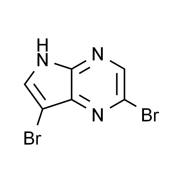 2,7-Dibromo-5H-pyrrolo[2,3-b]pyrazine
