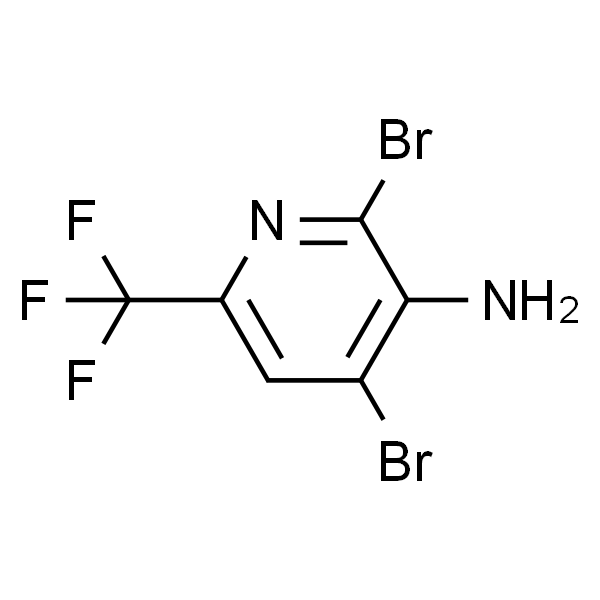 2，4-Dibromo-6-(trifluoromethyl)pyridin-3-amine