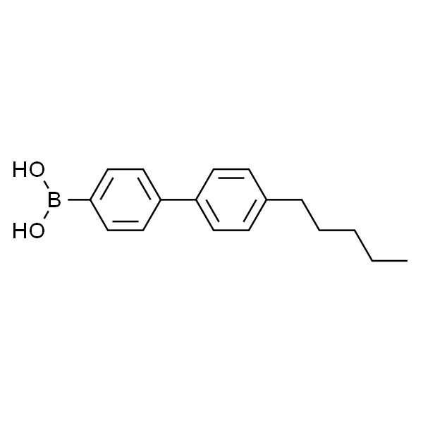 (4'-Pentyl-[1，1'-biphenyl]-4-yl)boronic acid