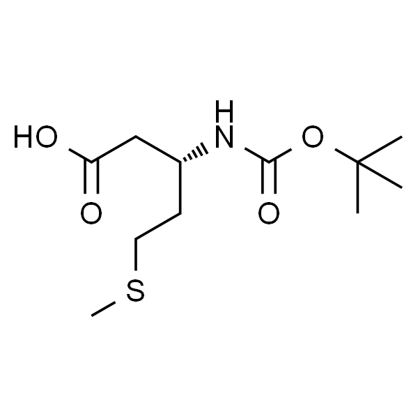 (S)-3-((tert-Butoxycarbonyl)amino)-5-(methylthio)pentanoic acid