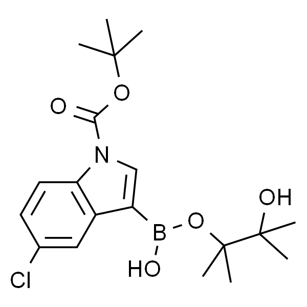 tert-Butyl 5-chloro-3-(4,4,5,5-tetramethyl-1,3,2-dioxaborolan-2-yl)-1H-indole-1-carboxylate
