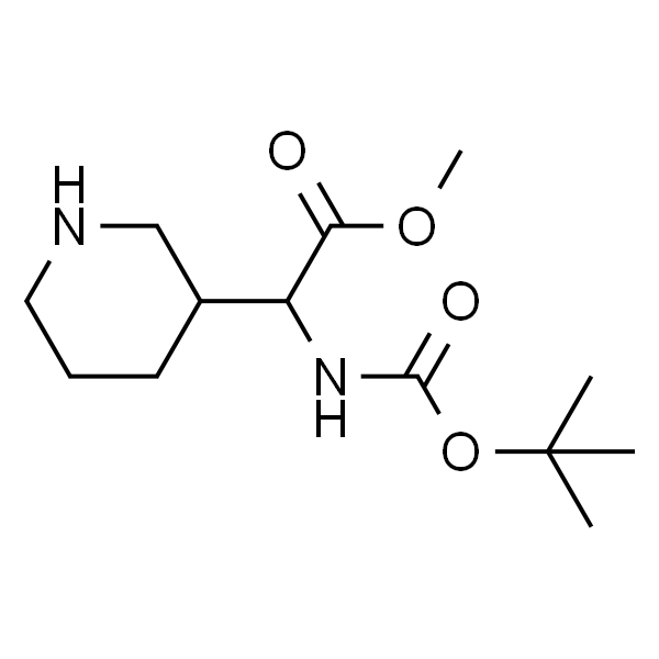a-(Boc-amino)-3-piperidineacetic acid methyl ester