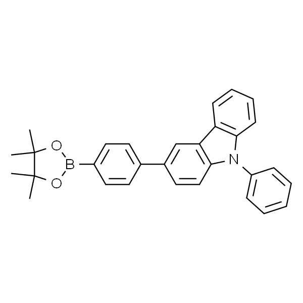 9-Phenyl-3-(4-(4,4,5,5-tetramethyl-1,3,2-dioxaborolan-2-yl)phenyl)-9H-carbazole