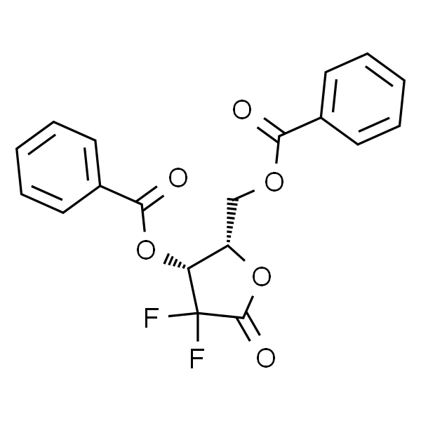 2-Deoxy-2,2-difluoro-D-erythro-pentonic acid γ-Lactone 3,5-dibenzoate