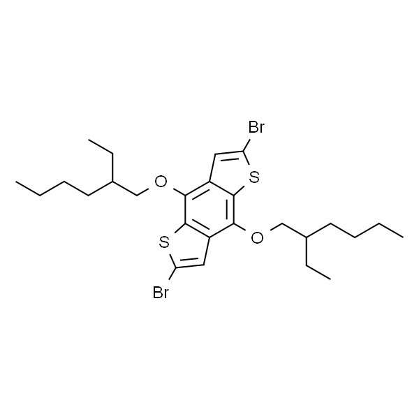 2，6-Dibromo-4，8-bis(2-ethylhexyloxy)benzo[1，2-b:4，5-b']dithiophene