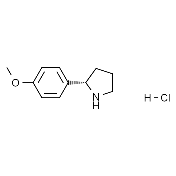 (S)-2-(4-Methoxyphenyl)pyrrolidine hydrochloride