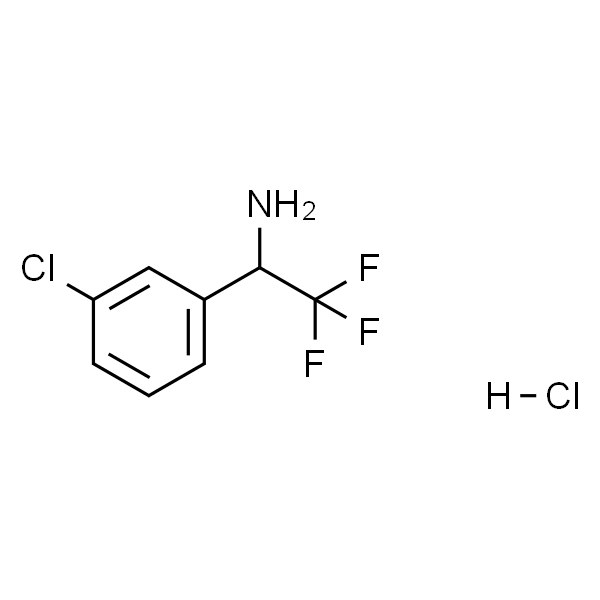 1-(3-Chlorophenyl)-2,2,2-trifluoroethanamine hydrochloride