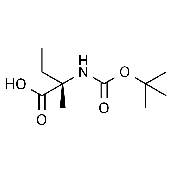 (R)-2-((tert-Butoxycarbonyl)amino)-2-methylbutanoic acid